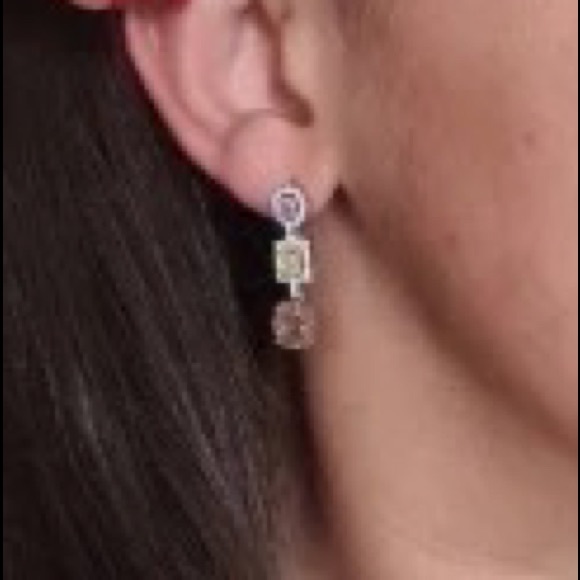 Gem Stone Earrings - Picture 8 of 10